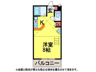 ﾍﾞﾙﾒｿﾞﾝ弐番館の物件間取画像